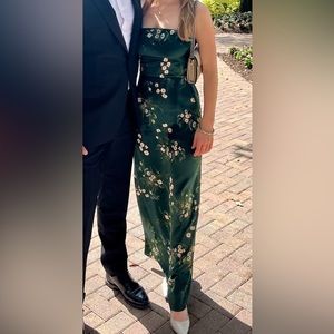 Reformation Frankie Silk Dress